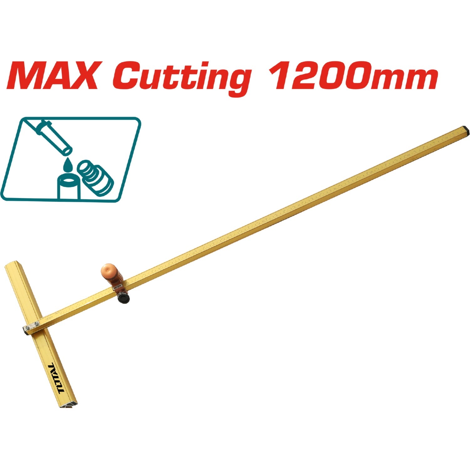 [SKUIMG]TGCT11201|TGCT11201.jpg|Cortador "T" para cortar vidrio 120*45cm.