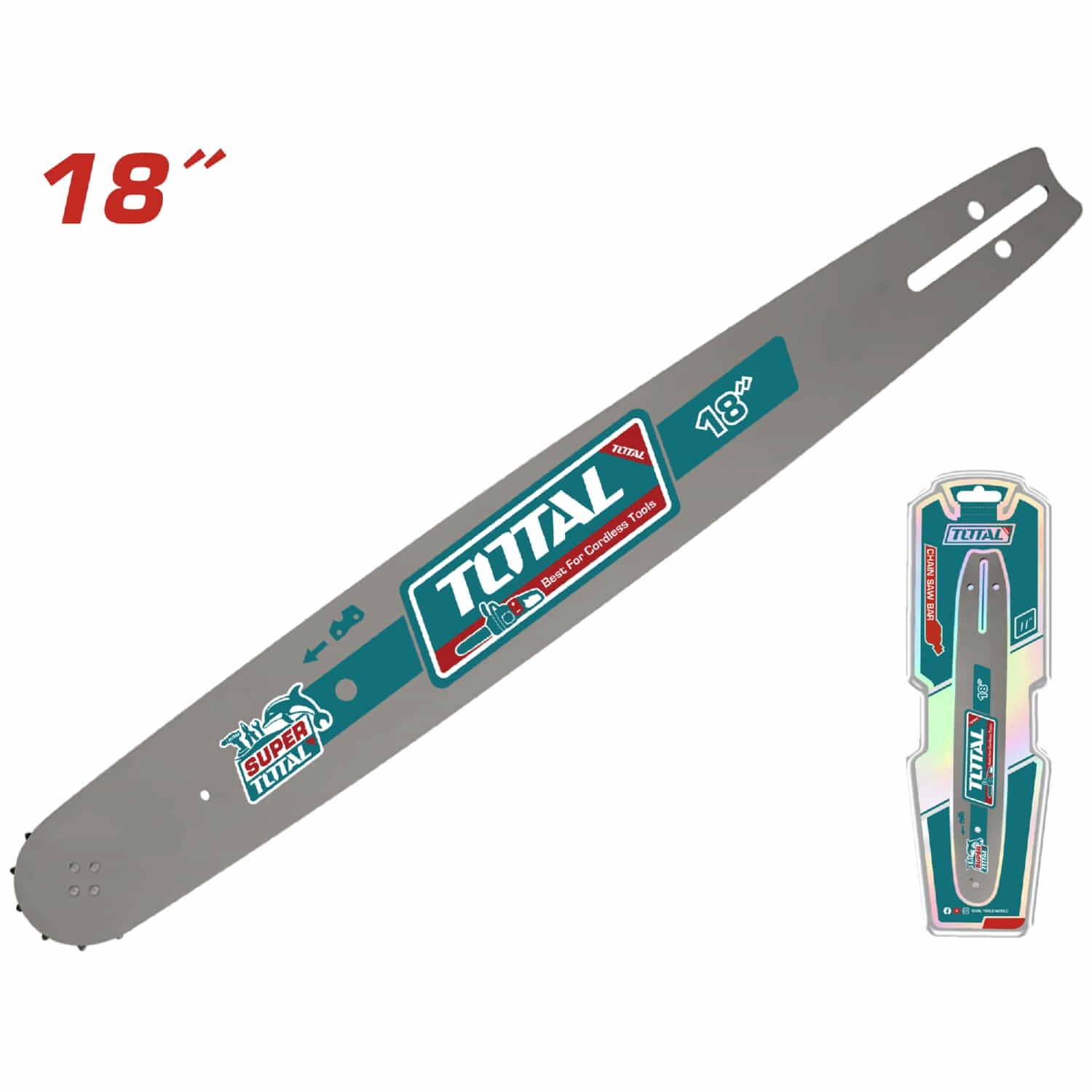 ESPADA DE 18" PARA MOTOSIERRAS