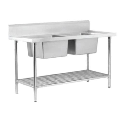 [SKUIMG]TH-1DSB-6.1-1200|TH-1DSB-6.1-1200.jpg|FREGADOR DOBLE 1200 X 700 X 900 MM.