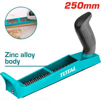 [SKUIMG]THBP01250|THBP01250.jpg|RASPADOR DE YESO, 250MM, PLANO, CON CUCHILLA INTERCAMBIABLE.