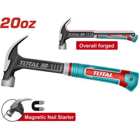 [SKUIMG]THCH61020L|THCH61020L.jpg|MARTILLO DE OREJA FORJADO 20OZ