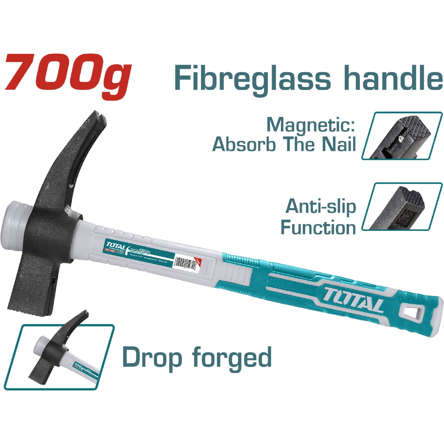 [SKUIMG]THCHIT7006|THCHIT7006.jpg|MARTILLO UÑA TIPO FRANCÉS 700G