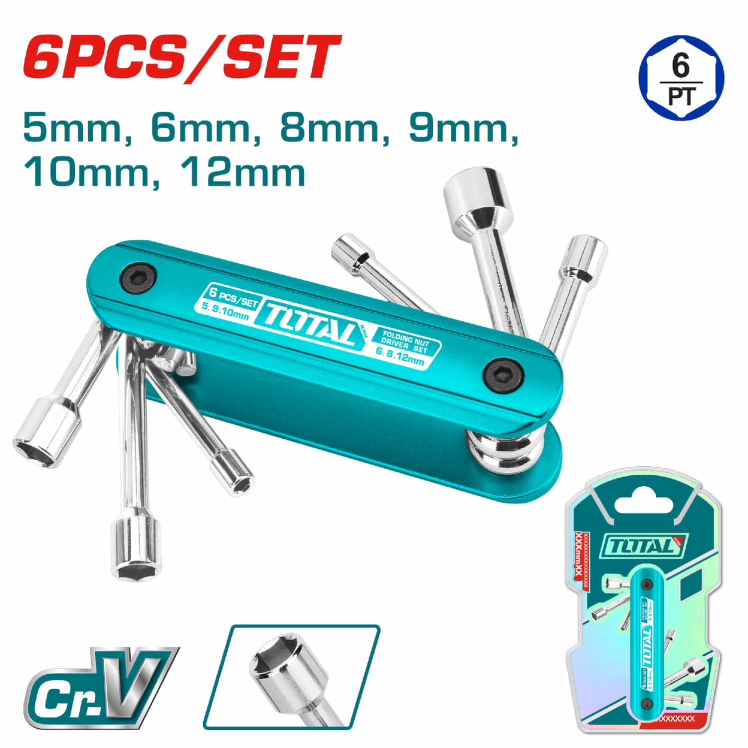 [SKUIMG]THFND061|THFND061.jpg|LLAVES DE TUERCAS TIPO NAVAJA 6 EN 1 5MM