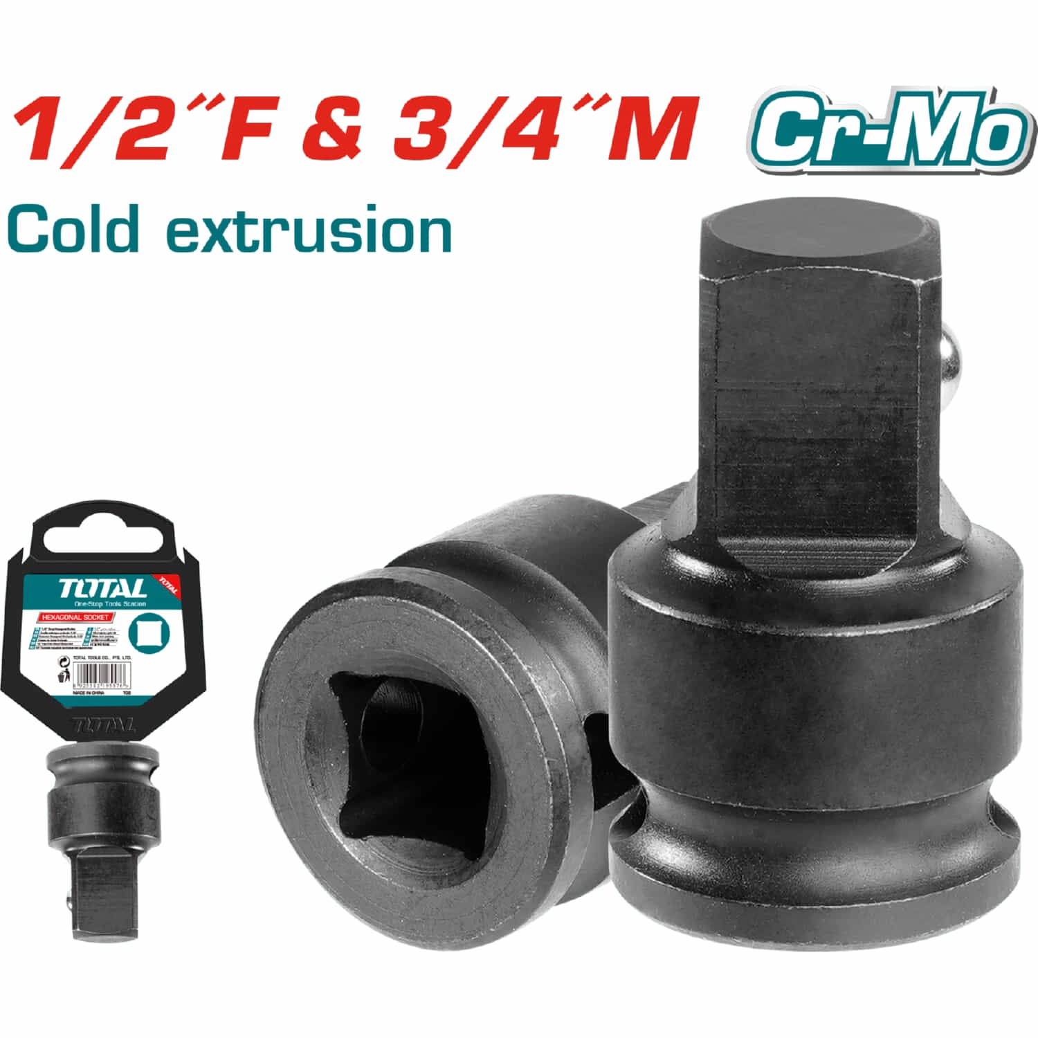 [SKUIMG]THIA1234|THIA1234.jpg|ADAPTADOR PARA DADO DE IMPACTO 1/2"(H) X 3/4"(M)