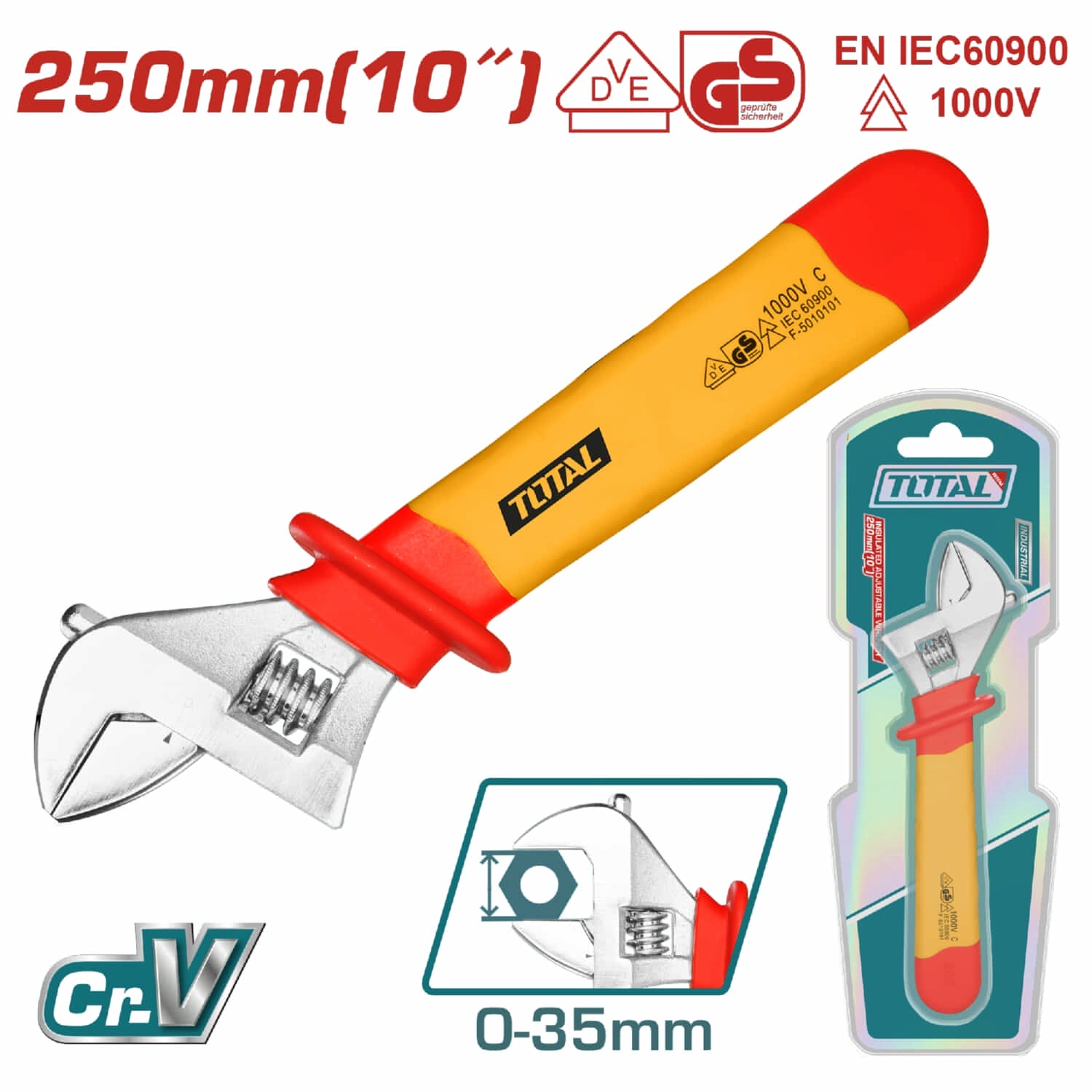 [SKUIMG]THIADW101|THIADW101.jpg|LLAVE AJUSTABLE AISLADA 10"
