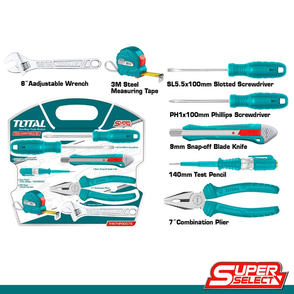[SKUIMG]THKTHP90076|THKTHP90076.jpg|JUEGO DE HERRAMIENTAS DE 7 PIEZAS