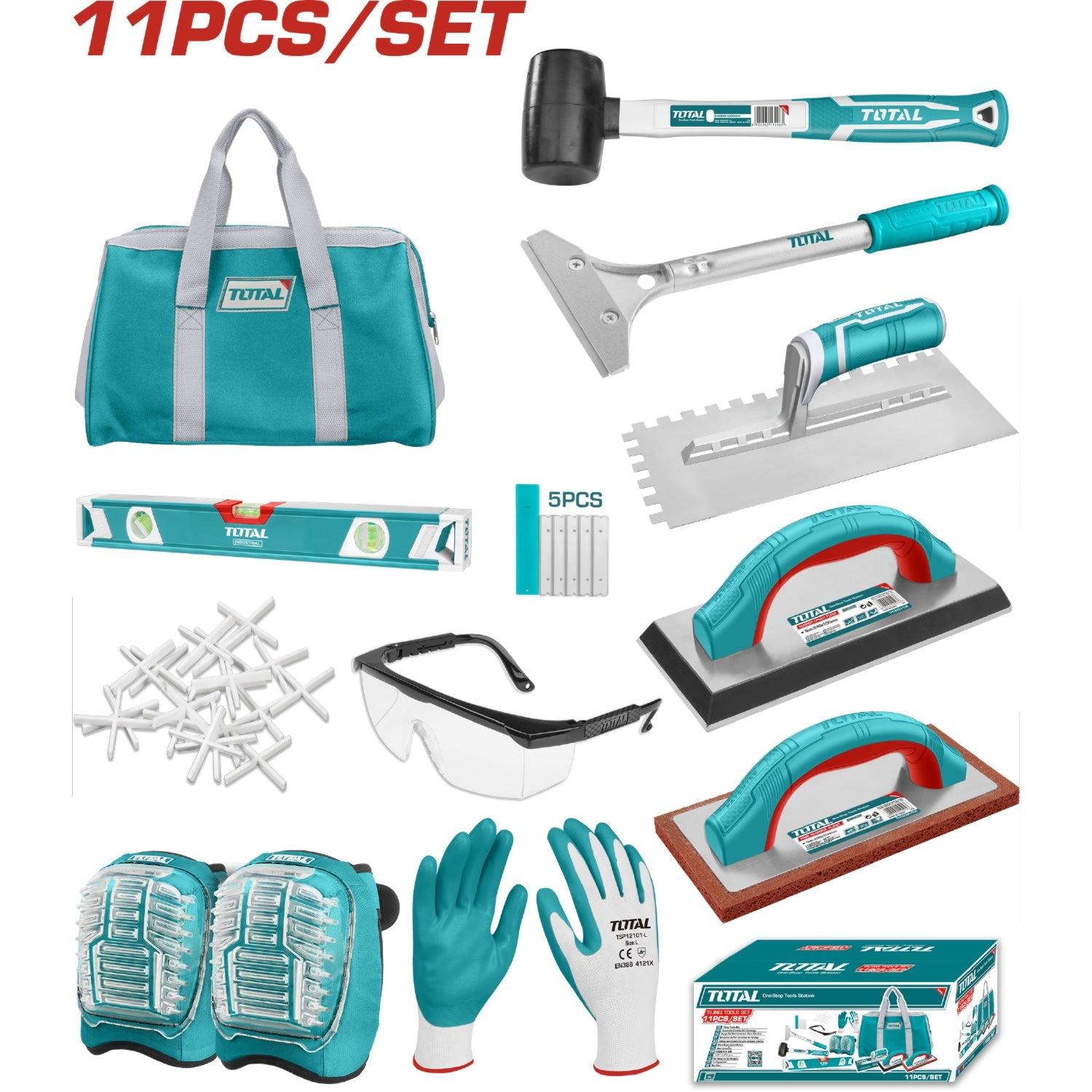 [SKUIMG]THKTTS1106|THKTTS1106.jpg|CAJA HERRAMIENTAS PARA AZULEJOS BALDOSAS