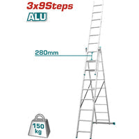[SKUIMG]THLAD03391|THLAD03391_1.jpg|ESCALERA DE TIJERA EXTENSIBLE