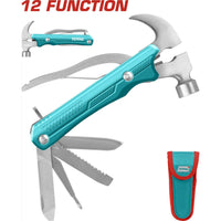 [SKUIMG]THMFH0126|MARTILLO MULTIFUNCIONAL CON MANGO DE ALUMINIO FUERTE DE ALTA CALIDAD. 12 FUNCIONES.