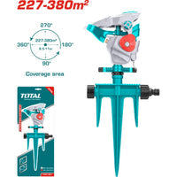 [SKUIMG]THPS13601|ASPERSOR ROCIADOR DE ESTACA DE 3 PINES DE PLÁSTICO PARA MANGUERA DE AGUA 3/4"