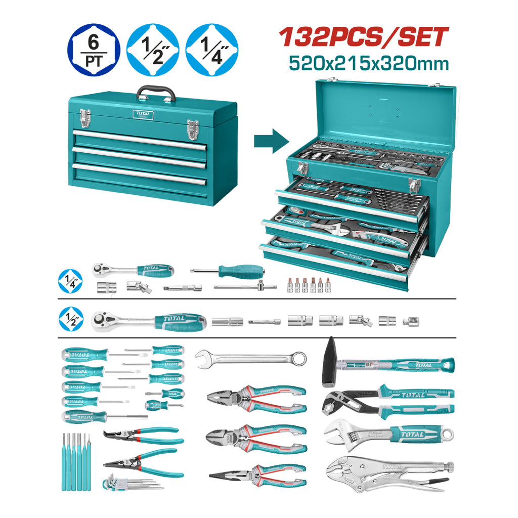 [SKUIMG]THPTCS71321|THPTCS71321.jpg|CAJA DE HERRAMIENTAS VARIADAS 3 NIVELES
