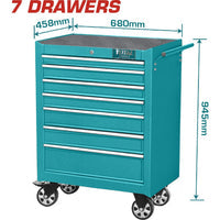 [SKUIMG]THRC02071P|THRC02071P_1.jpg|BA�L CAJA DE HERRAMIENTAS GABINETE CON RUEDAS 7 GAVETAS CARRITO SERVICIO MEC�NICO ( VACIA)