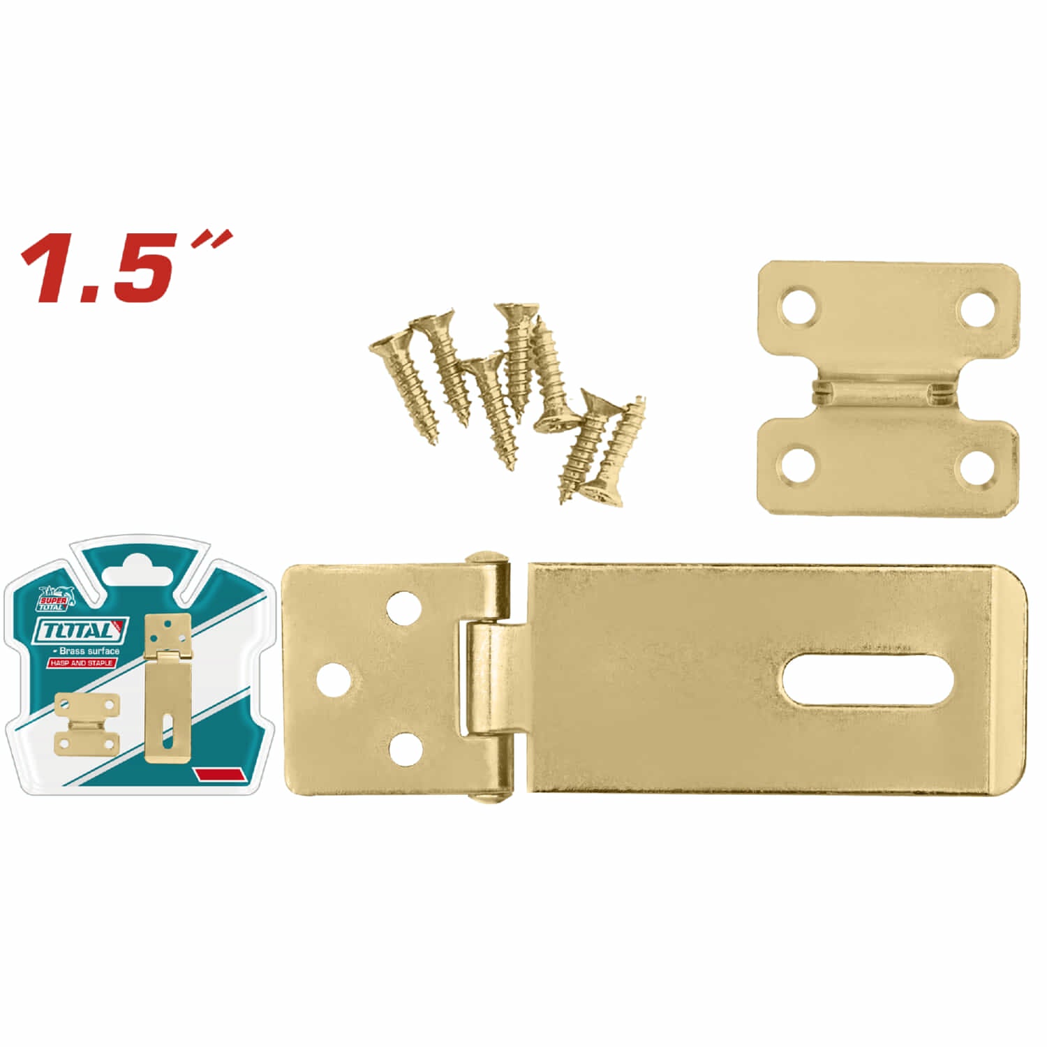 [SKUIMG]THSS1015|THSS1015.jpg|ALDABA PORTACANDADO 1.5" ESPESOR: 20MM X 1.1 MM. ACERO GALVANIZADO. INCLUYE 7 GRAPAS.