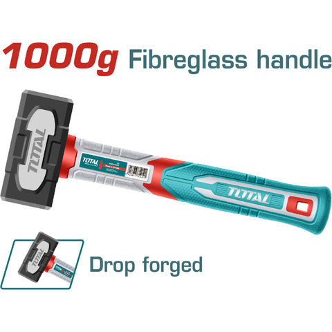 [SKUIMG]THSTH61000|THSTH61000.jpg|MAZO FORJADO 1000G. TRATAMIENTO TERMICO. ACERO AL CARBONO #45. MANGO FIBRA DE VIDRIO.