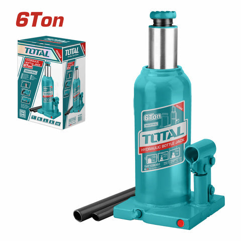 [SKUIMG]THT109062|THT109062_1.jpg|GATO HIDRAULICO BOTELLA DE 6 TON. ALT. MINIMA 210MM. ALT. ELEVACION 410MM VIAJE 200MM ELEVADOR HIDRA