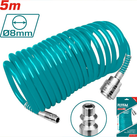 [SKUIMG]THT11051.1|MANGUERA DE AIRE DE 5M. DIAMETRO 8MM. SOLO CON CONECTORES ROSCADOS. PARA COMPRESOR.