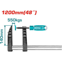 [SKUIMG]THT1321402|THT1321402_1.jpg|SARGENTO PINZA ABRAZADERA TIPO F 140X1200MM
