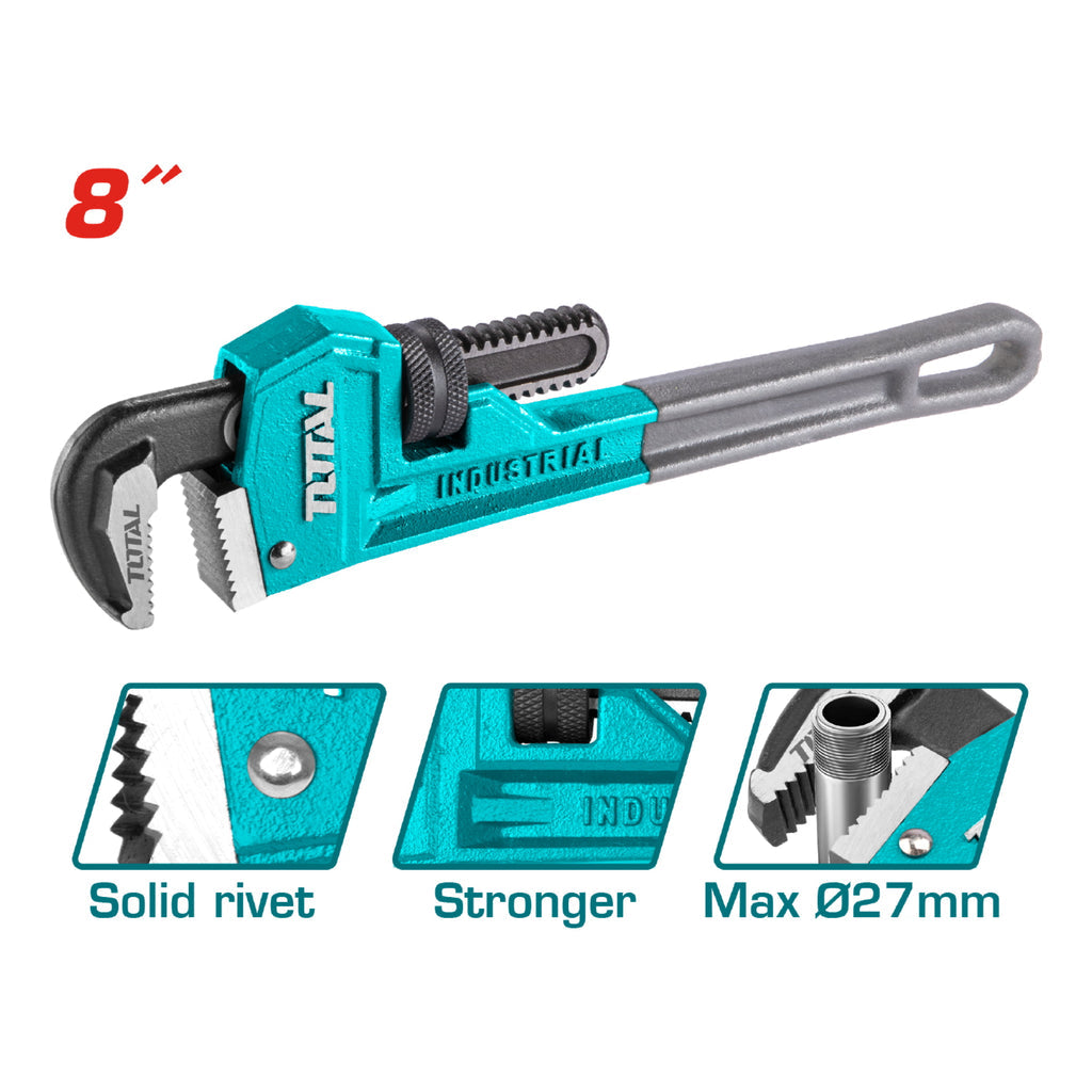 LLAVE DE TUBO FORJADA 8´´