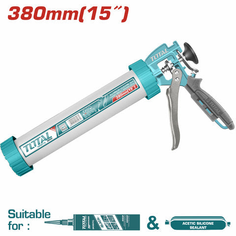 [SKUIMG]THT20115|PISTOLA CALAFATEADORA DE 15" PARA USAR CON SILICON. MANGO DE ALUMINIO RESISTENTE.