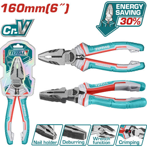 [SKUIMG]THT210606S|THT210606S.jpg|ALICATE DE COMBINACION 6"/160MM CR-V.