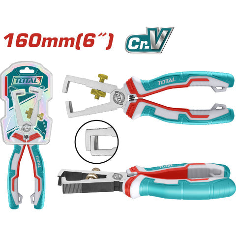 [SKUIMG]THT25616|ALICATE PARA CORTAR ALAMBRE DE 6". PULIDO. MANGO ERGONOMICO