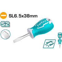 [SKUIMG]THT266038|DESTORNILLADOR CORTO DE PALETA. SL 6.5MM. DIAMETRO: 6MM LARGO 38MM.