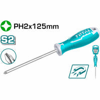 [SKUIMG]THT26PH2125|THT26PH2125_1.jpg|DESTORNILLADOR DE ESTRELLA PH2. DIAM. 6.0 MM. LARGO 125 MM.