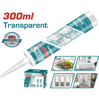 [SKUIMG]THT3512|SILICON ACÉTICO TRANSPARENTE PARA SELLADO 300ML.
