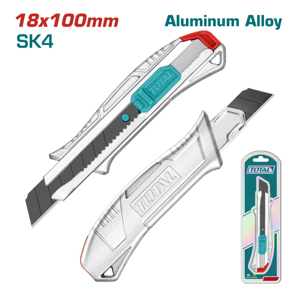 [SKUIMG]THT511807|EXACTO DE 152MM. CUCHILLA 18X100MM (THT519112) ALEACIÓN DE ALUMINIO.