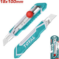 [SKUIMG]THT511826|THT511826.jpg|EXACTO DE 173 MM. CON CUCHILLAS DE 18 MM X 100 MM. SK5. PULSADOR REDONDO.