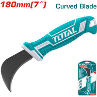 [SKUIMG]THT51886|NAVAJA CURVA DE ACERO INOXIDABLE, 180MM