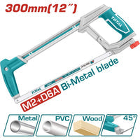 [SKUIMG]THT54106|SEGUETA INDUSTRIAL PARA METAL DE 300 MM / 12" PARA TRABAJO PESADO. INCLUYE 1 HOJA DE SIERRA