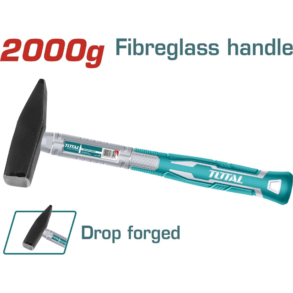 [SKUIMG]THT7120006|THT7120006.jpg|MARTILLO FORJADO,TRATAMIENTO TÉRMICO, ACERO #45 MANGO FIBRA VIDRIO. 2000G.