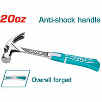 [SKUIMG]THT7143206|THT7143206.jpg|MARTILLO DE OREJAS FORJADO DE ACERO DE 20OZ/560 G.TRATAMIENTO TÉRMICO. MANGO ANTI GOLPE.