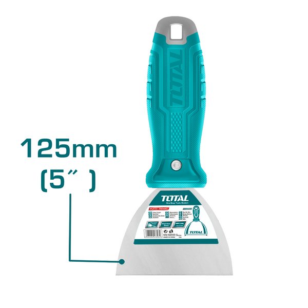 [SKUIMG]THT8312516|THT8312516.jpg|ESPATULA 125MM (5") ACERO AL CARBON CON TRATAMIENTO DE CALOR PARA ENDURECIDO