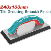 [SKUIMG]THT8324106|LLANA DE GOMA PARA LECHADA DE 240 MMX X 100 MM. ESPESOR DE LA EVA 19 MM. PLATO BASE DE ALUMINIO