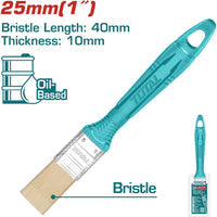[SKUIMG]THT845016|BROCHA DE 1" (25.4MM). LARGO 40MM GRUESO DEL PELO 10MM. MANGO DE PLÁSTICO.