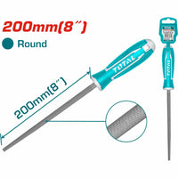 [SKUIMG]THT91386|THT91386.jpg|LIMA REDONDA PARA ACERO DE 200 MM. CALIDAD DEL ACERO T12
