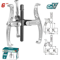 [SKUIMG]THTGP366|EXTRACTOR DE 3 MANDIBULAS DE 6". MAXIMA FUERZA 6000 KG CR-V, TRATAMIENTO TERMICO.