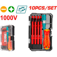 [SKUIMG]THTIS5106|JUEGO DE DESTORNILLADORES AISLADOS INTERCAMBIABLES (10 PIEZAS) ELECTRICISTA