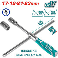 [SKUIMG]THTRCW40231|THTRCW40231.jpg|LLAVE DE CRUZ RAPIDA 16" CON 4