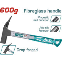 [SKUIMG]THTRH6006|THTRH6006.jpg|MARTILLO DE OREJAS PARA TRABAJOS DE TECHO, 600G.