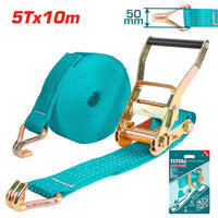 [SKUIMG]THTRS5101|CORREAS DE AMARRE TRINQUETE DE 5TONS / 10 MTS, 50MM ANCHO