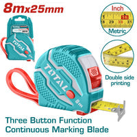 [SKUIMG]TMT126081|CINTA METRICA Y PULGADA 8 MTS X 25 MM. ALTA CALIDAD