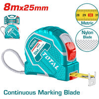 [SKUIMG]TMT126681M|CINTA MÉTRICA DE DISEÑO ÚNICO DE NAVAJA DE NYLON DE 8MX25MM. METROS.