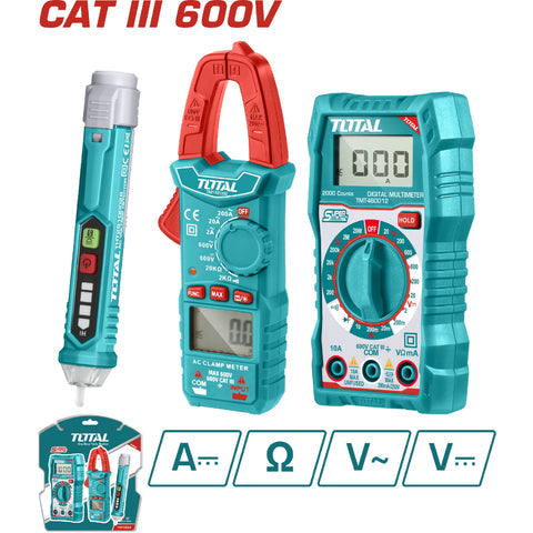 [SKUIMG]TMT43028|TMT43028.jpg|EQUIPO PARA PRUEBAS ELÉCTRICAS. SET DE 3 PIEZAS