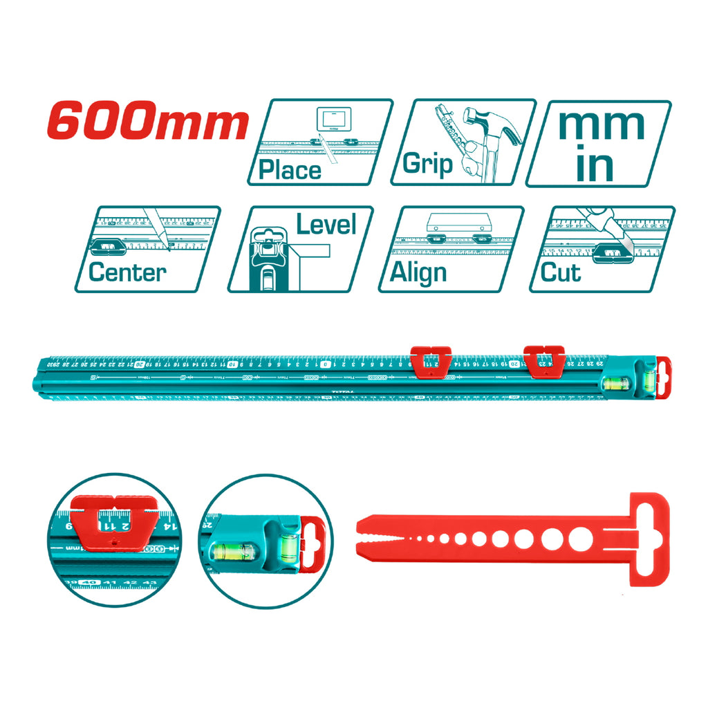 [SKUIMG]TMT646003|REGLA DE ALUMINIO 60CM