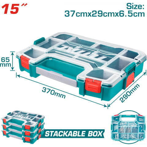 [SKUIMG]TPBX1151|ORGANIZADOR DE PLÁSTICO APILABLE 370 *290 *65