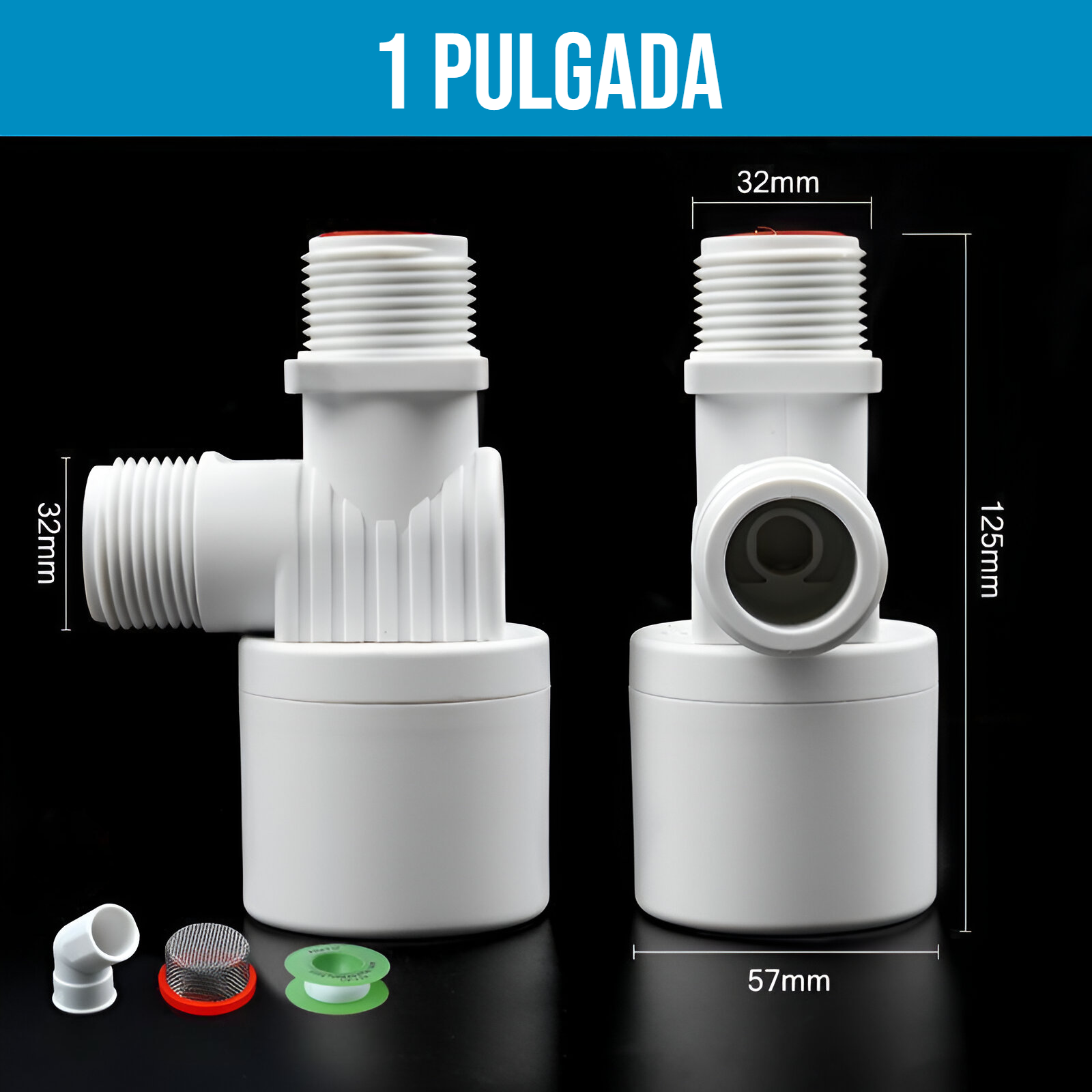 [CARBONE]TS097|VÁLVULA AUTOMÁTICA DE CONTROL DE NIVEL DE AGUA DE 1"
