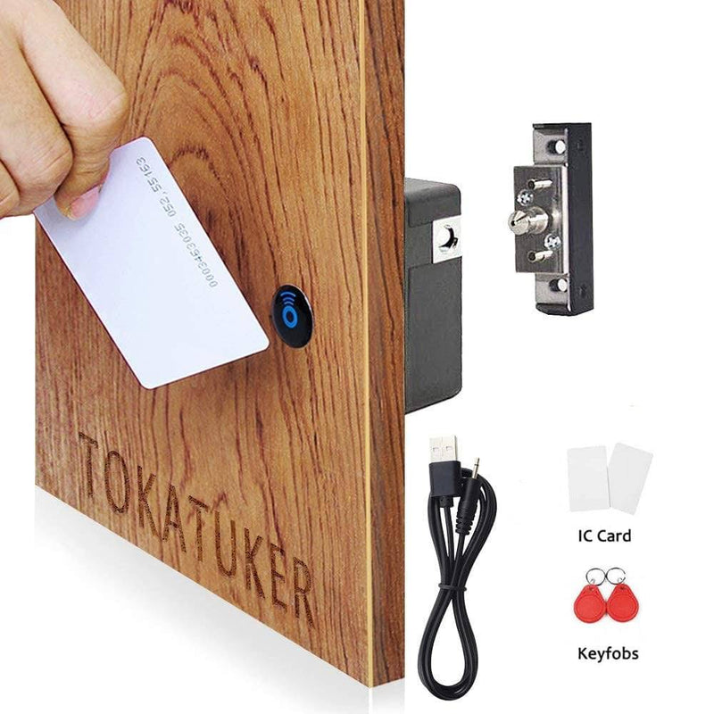 [SKUIMG]TS118|CERRADURA ELECTRÓNICA INVISIBLE PARA GABINETES.